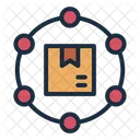 Supply Chain Process Management Icon