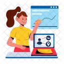 Supply Chain  Icon