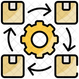 Supply chain  Icon