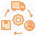 Delivery Shipping Supply Chain Icon