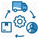 Delivery Shipping Supply Chain Icon