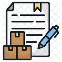 Supply Contract Supply Distribution Icon