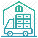 Supply Product Wholesaler Warehouse Icon