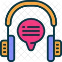 Support Headset Service Icon