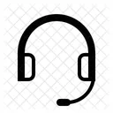 Support Headphone Mic Icon