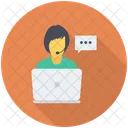 Support Services Working Icon