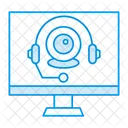 Support Monitor Webcam Icon