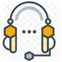 Support Headphone Communication Icon