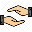 Support Hands Gesture Icon
