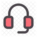 Support Headphones Customer Service Icon