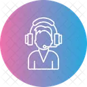 Support Admin Admin Costumer Icon