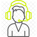 Support Admin Admin Costumer Icon