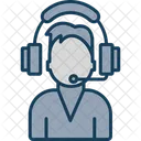 Support Admin Admin Costumer Icon