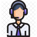 Support Customer Care Operator Icon