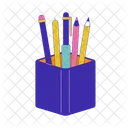 Support Stylos Crayons Icon