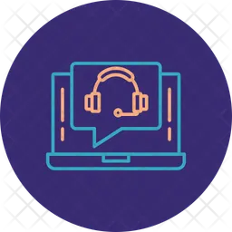 Support Call  Icon