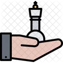 Support Chess Hand Support Icon