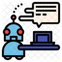 Chatbot Client Support Icon