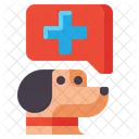 Support Dog Hospital Medic Icon