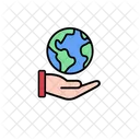 Support Earth Earth World Icon