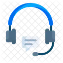 Headphone Customer Care Icon