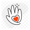 Small Businesses Support Hand Icon