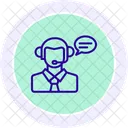 Support Line Icon