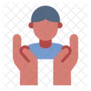 Unterstutzungsmitarbeiter Unterstutzung Arbeitnehmerversicherung Symbol