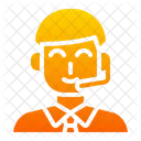 Support Service Customer Care Help Line Icon