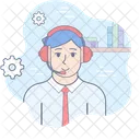 Contact Support Center Icon