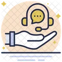 Support Services Help Line Support Icon