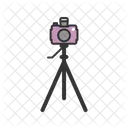 Fotocamera Supporto Attrezzatura Icon