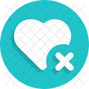 Coeur Supprimer  Icon