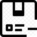 Supprimer Mettre En Boite Colis Icône