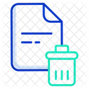 Corbeille Supprimer Un Fichier Fichier Corbeille Icône