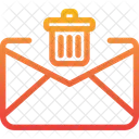 Supprimer le courrier  Icône