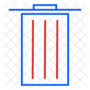 Supprimer Nettoyer Corbeille Icône