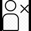 Supprimer l'utilisateur  Icône