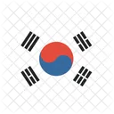 Corea Del Sur Coreano Icono