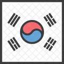 Corea Del Sur Corea Corea Icono