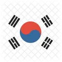 Corea Del Sur Coreano Icono