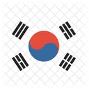 Corea Del Sur Coreano Icono