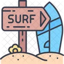 Surf Surf Sport Icône