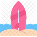 Surf Board Surfing Board Surfboard Icon