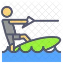 Surf Boat Surfer Surfing Icon