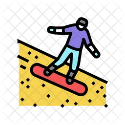 Surf de arena  Icono