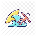 Surf-Wipeout  Symbol