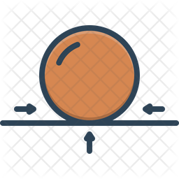 Surface Icon - Download in Colored Outline Style