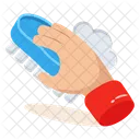 Surface Cleaning Scrubber Icon
