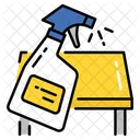 Surface Disinfection Janitorial Services Cleaning Crews Icon